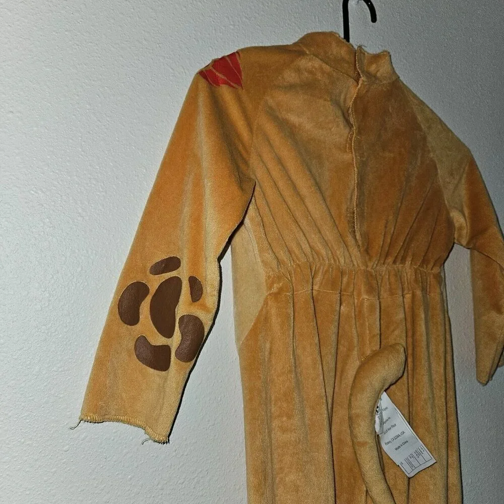 Disney Lion Guard Kion Halloween Costume Toddler 3T-4T JUMPSUIT ONLY